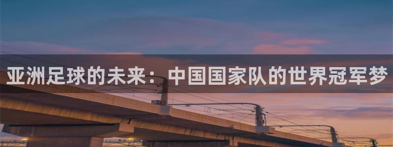足球杯：亚洲足球的未来：中国国家队的世界冠军梦
