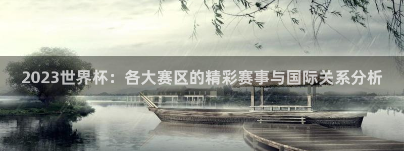 世界杯预选赛亚洲：2023世界杯：各大赛区的精彩赛事与国际关系分析