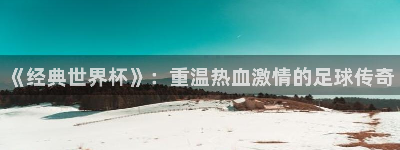 足球世界杯：《经典世界杯》：重温热血激情的足球传奇